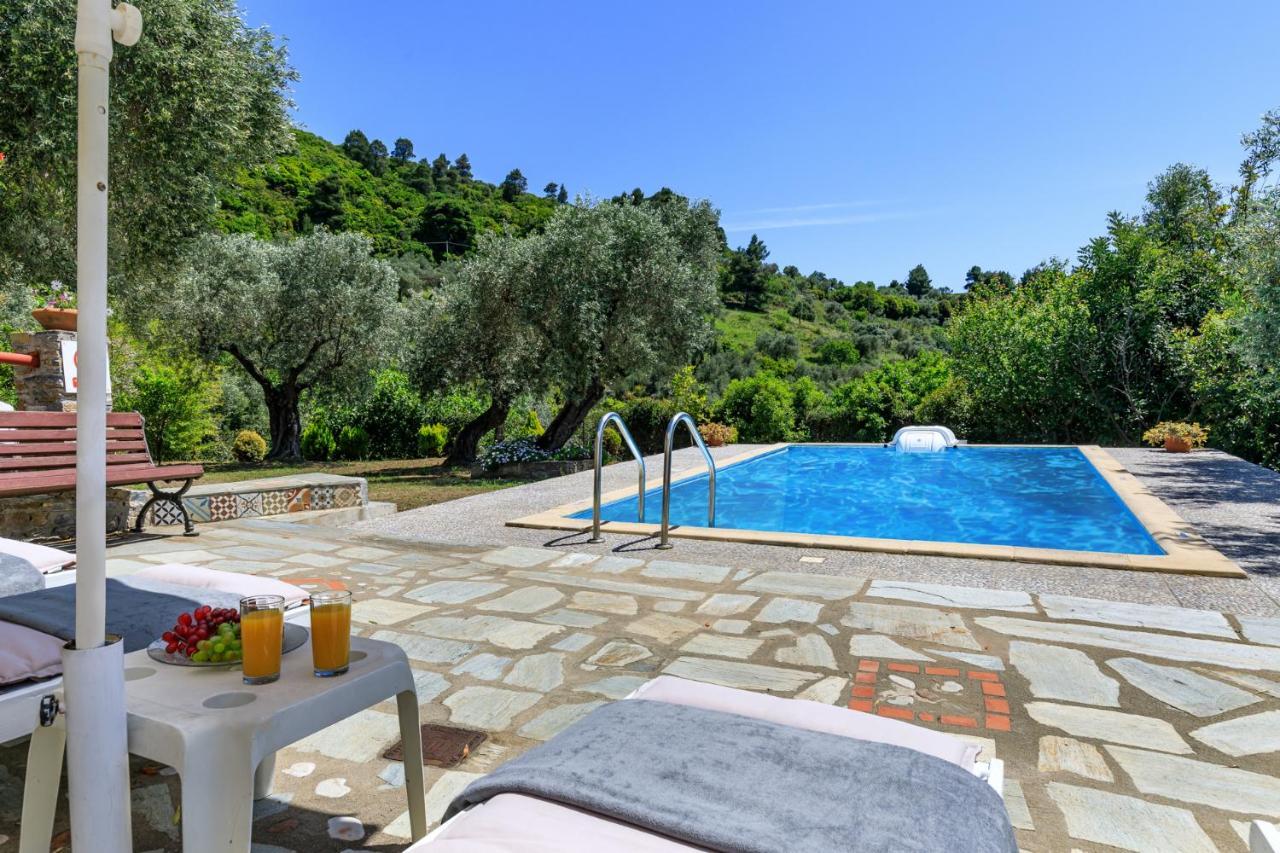 Villa Agia Marina Скопелос Екстериор снимка