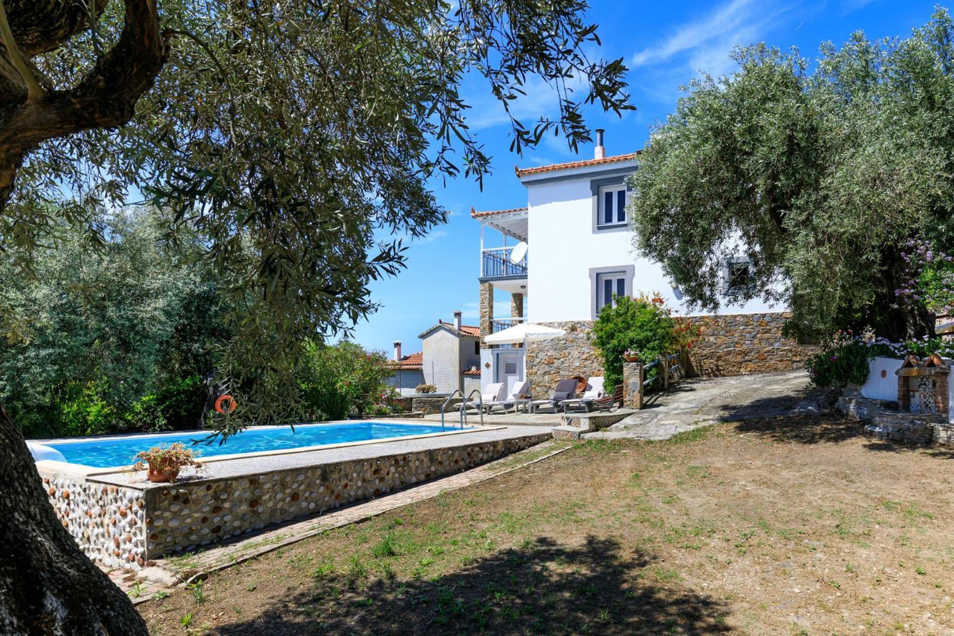 Villa Agia Marina Скопелос Екстериор снимка